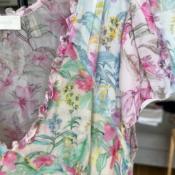 LoveShackFancy Flower Mini Dress - Picture 8 of 12